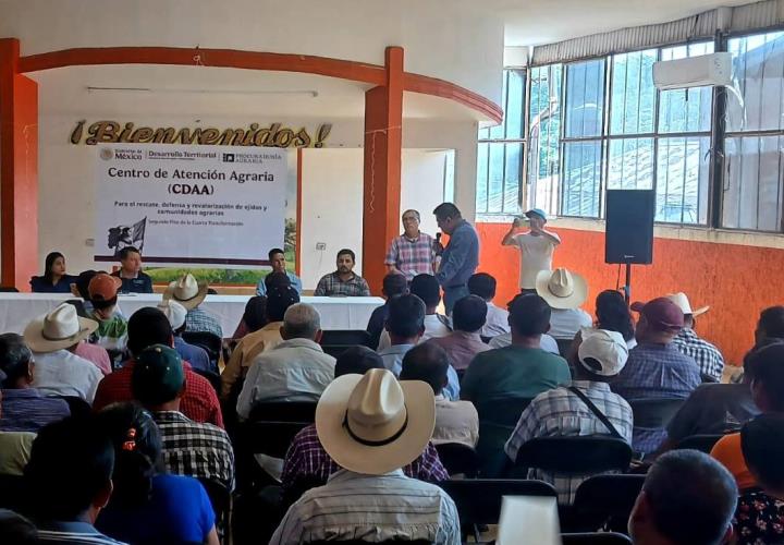 Inauguración e instalación del Centro de Atención Agraria