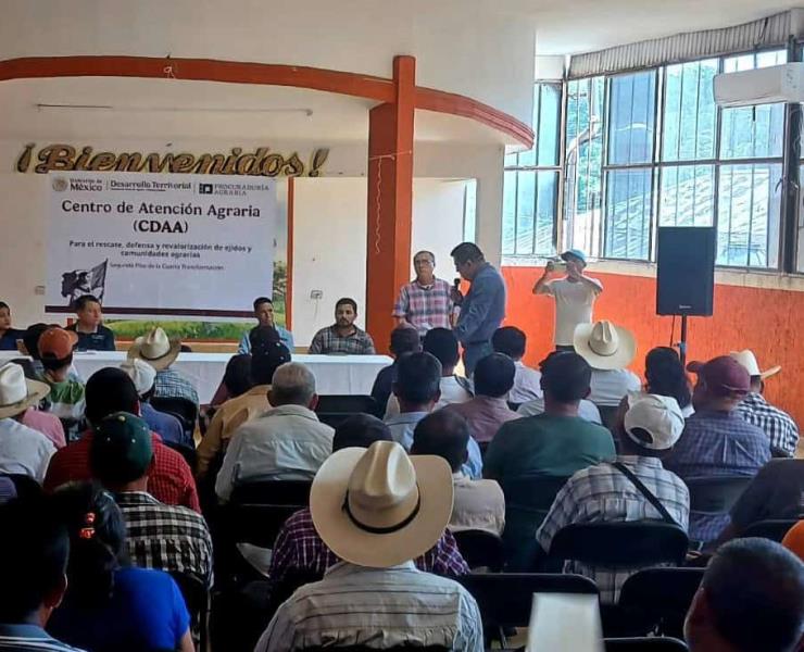 Inauguración e instalación del Centro de Atención Agraria
