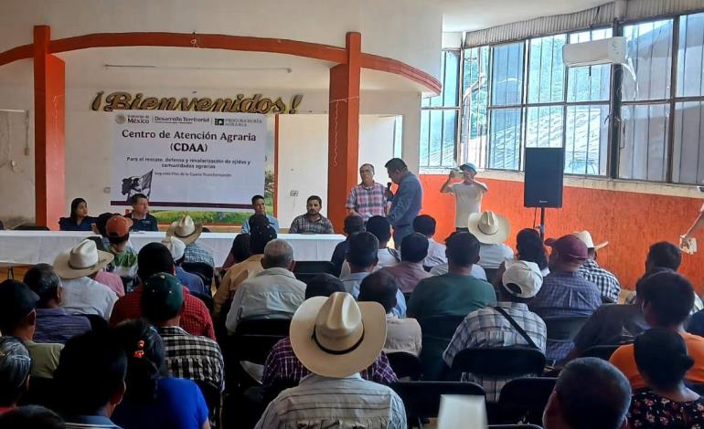 Inauguración e instalación del Centro de Atención Agraria