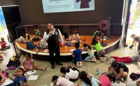 El Escuadrón AVE impartió taller 
