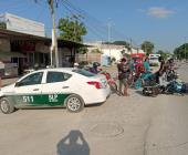 Dos motociclistas resultaron ilesos        
