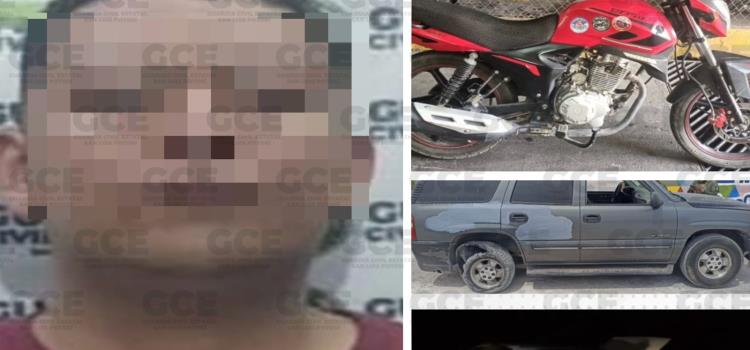 Vehículos robados recuperó la GCE Vehículos robados recuperó la GCE