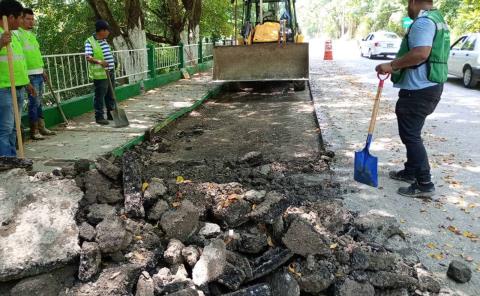 Inician trabajos de rehabilitación en el tramo Axtla – Comoca
