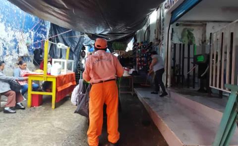 Procuran áreas limpias en la zona centro