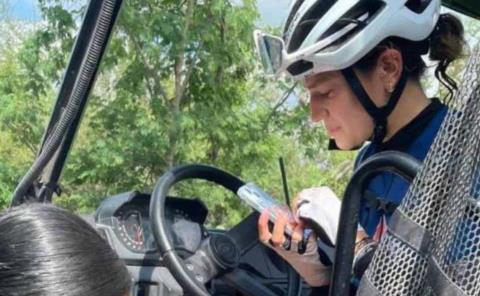 Protección Civil auxilió a ciclistas 
