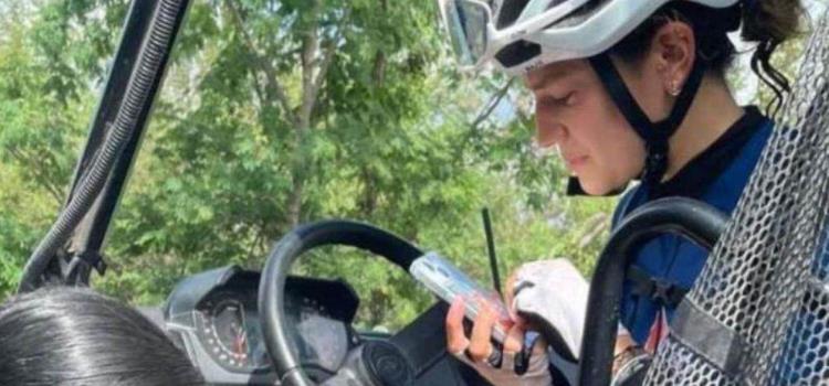 Protección Civil auxilió a ciclistas 