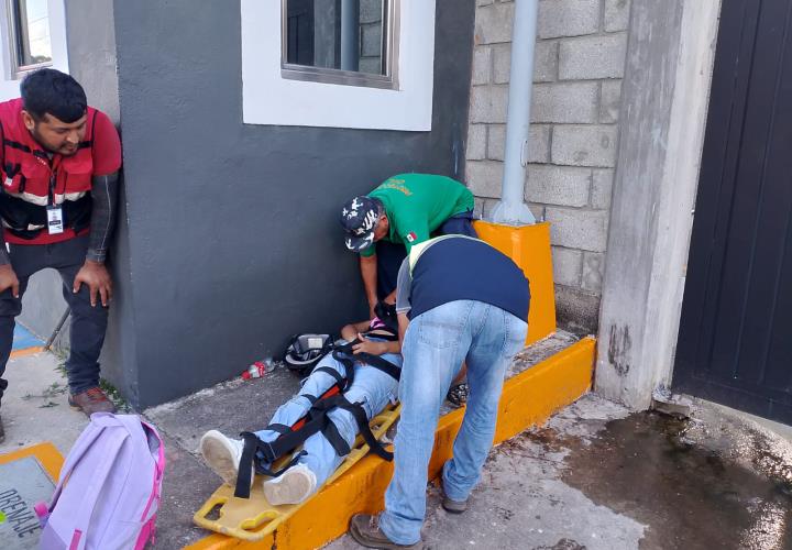 Dos heridos en choque