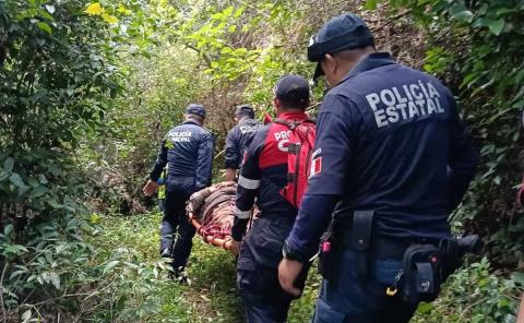 Hallan con vida a adulto mayor extraviado en Chapulhuacán

