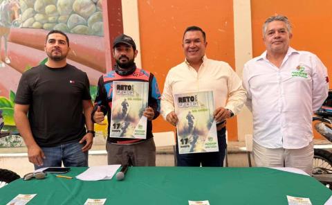 Arnulfo Urbiola R. presentó  reto Enduro 2025 "La Cruz" 
