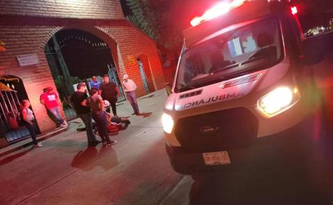 INFARTADO EN EL PANTEÓN   
