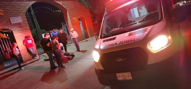 INFARTADO EN EL PANTEÓN   