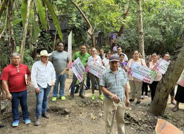 Avanza transformación en Matlapa con nueva obra peatonal