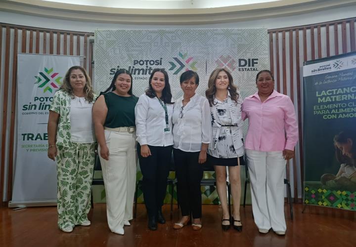 Participa DIF en talleres sobre lactancia materna en SLP 