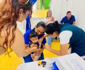 Admiten "riesgo" de casos se sarampión