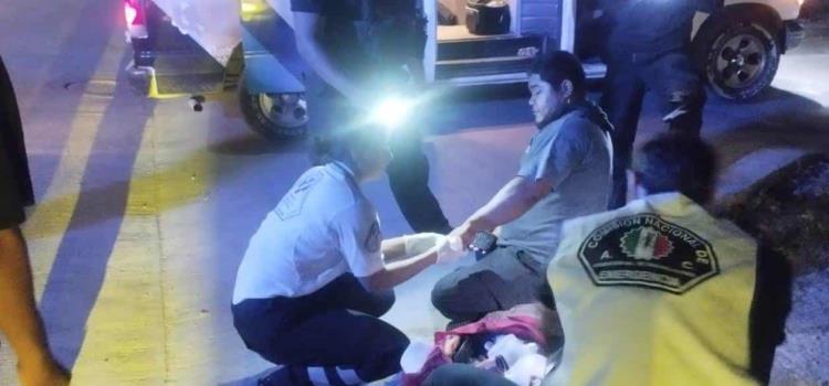 Herido en choque otro motociclista         