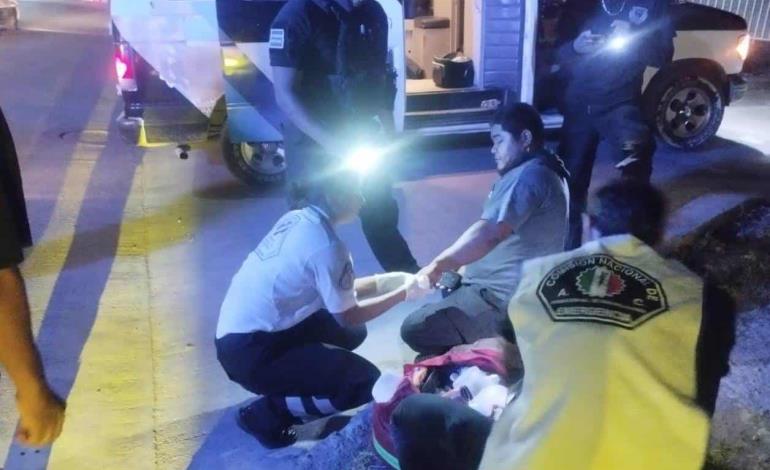 Herido en choque otro motociclista         