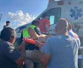 LESIONADO  AL VOLCAR  