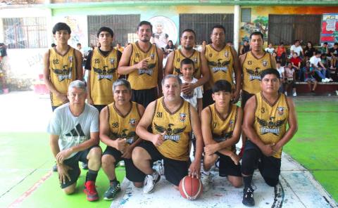 Acayahual campeón en basquetbol comunitario
