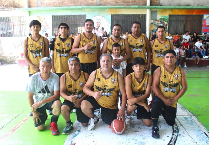Acayahual campeón en basquetbol comunitario