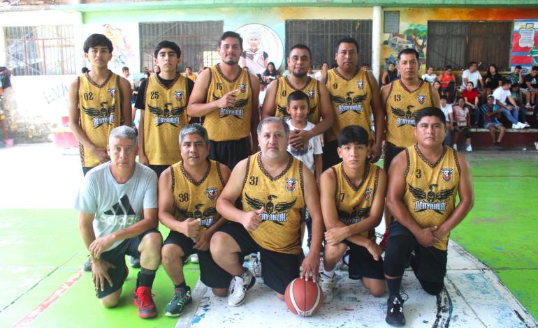 Acayahual campeón en basquetbol comunitario