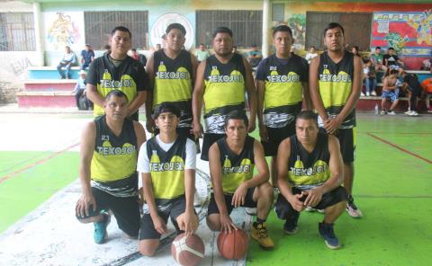 Texojol monarca en basquetbol comunitario de segunda fuerza

