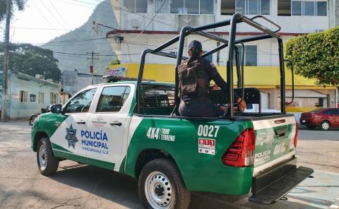 Aseguraron a sujeto por escandalizar
