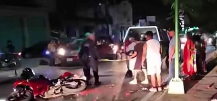 HERIDO OTRO MOTOCICLISTA
