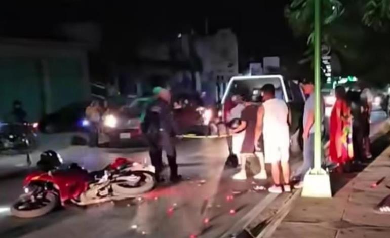HERIDO OTRO MOTOCICLISTA