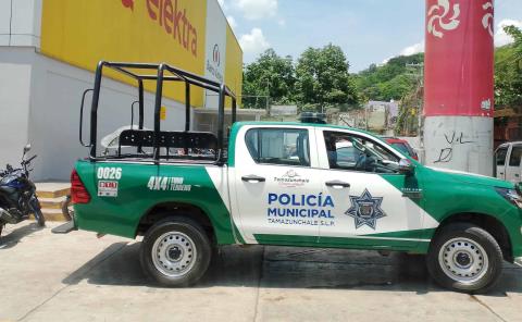 Mujer herida al sufrir caída