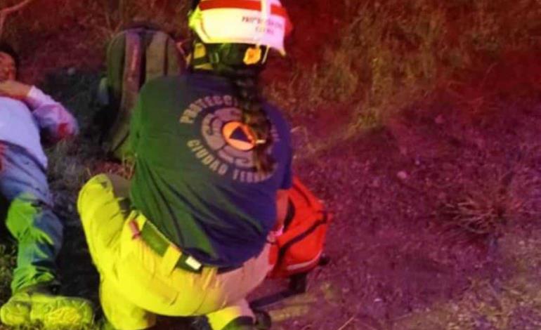 MOTOCICLISTA QUEDÓ GRAVE  