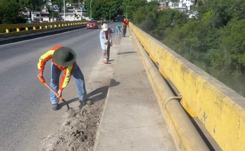 Refuerzan limpieza en zonas clave de la ciudad