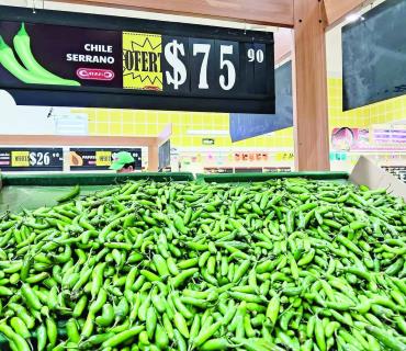 Subió el chile y hasta el tomate