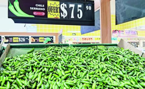 Subió el chile y hasta el tomate