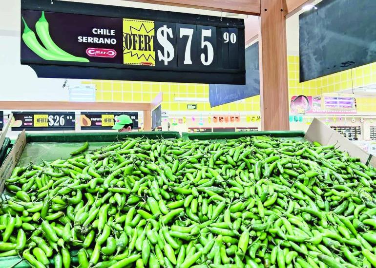 Subió el chile y hasta el tomate