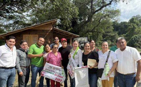 Arranca obra de comedor comunitario en albergue de Matlapa