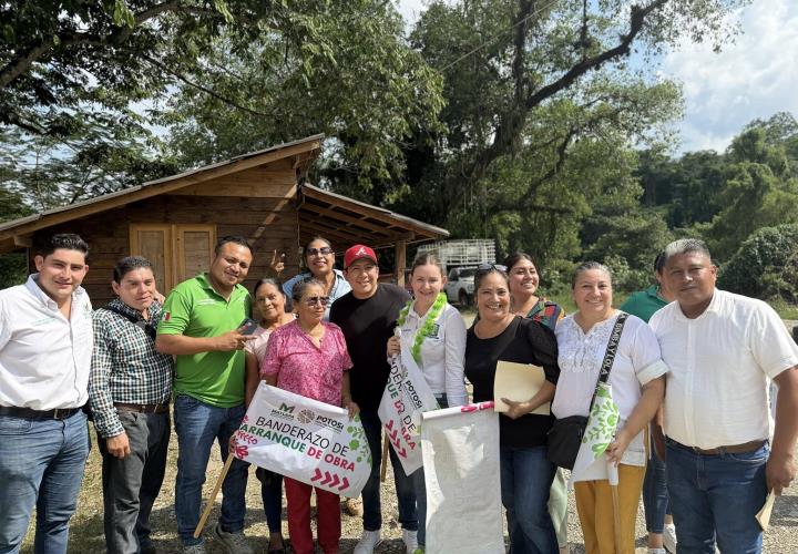 Arranca obra de comedor comunitario en albergue de Matlapa