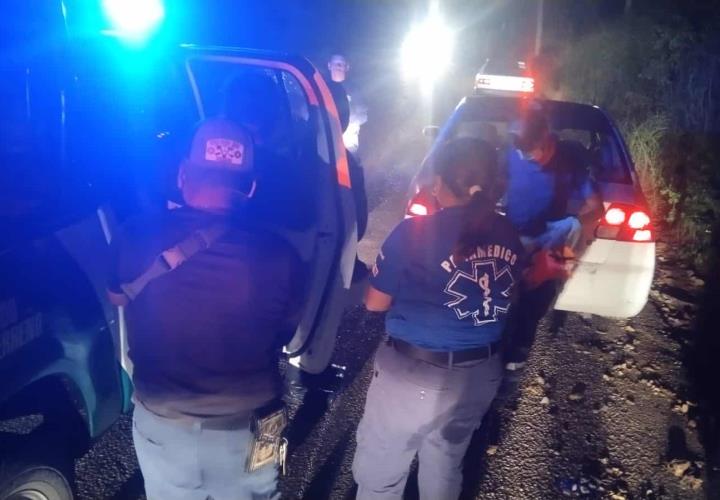 Dos heridos en accidente