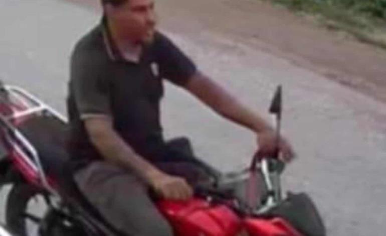 DELINCUENTE  ROBÓ MOTO   