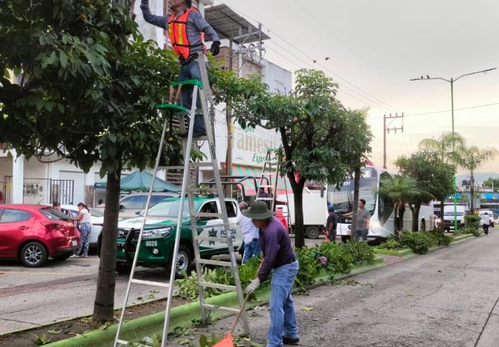 Se prepara Aseo Público con remozamiento previo a festividades