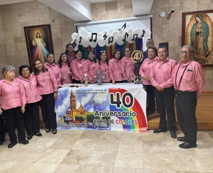 40 aniversario del  coro "De Colores"
