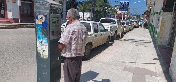 Se rajó Medina para operar parquímetros Se rajó Medina para operar parquímetros