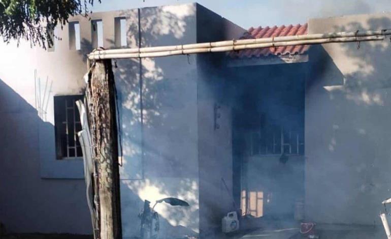 INCENDIO EN  UNA VIVIENDA  