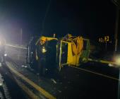 VOLCÓ CAMIONETA   