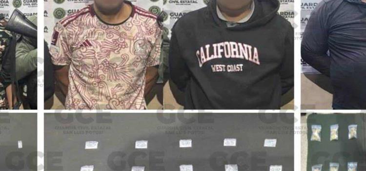 Cuatro detenidos por posesión de droga Cuatro detenidos por posesión de droga