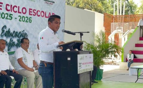 Inicia ciclo escolar 2025-2026