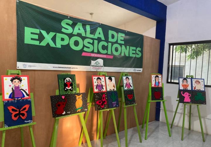 Exponen arte infantil con raíz náhuatl