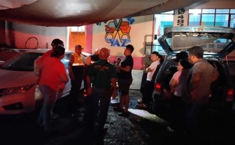 Madre e hija resultan heridas en accidente