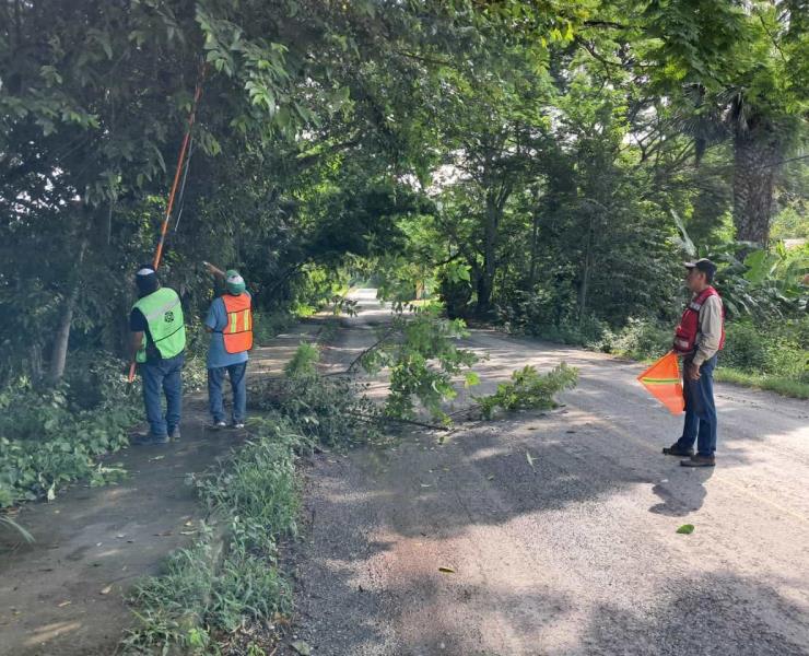 PC realiza trabajos preventivos en carreteras