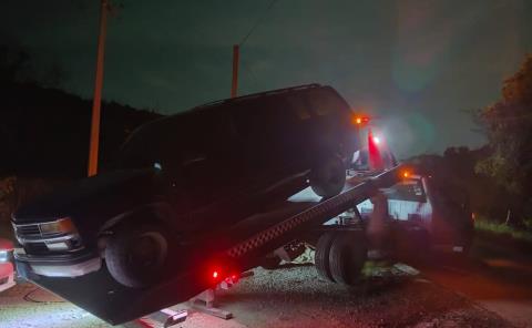 Vehículo se salió de la carretera         
