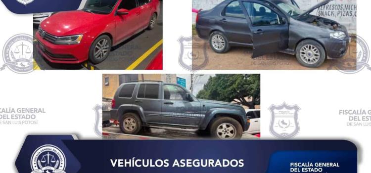 Recuperó la FGE vehículos robados Recuperó la FGE vehículos robados